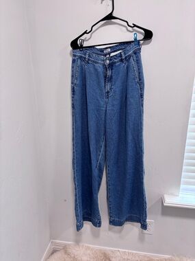 Splendid Medium Blue Wide Leg Jeans